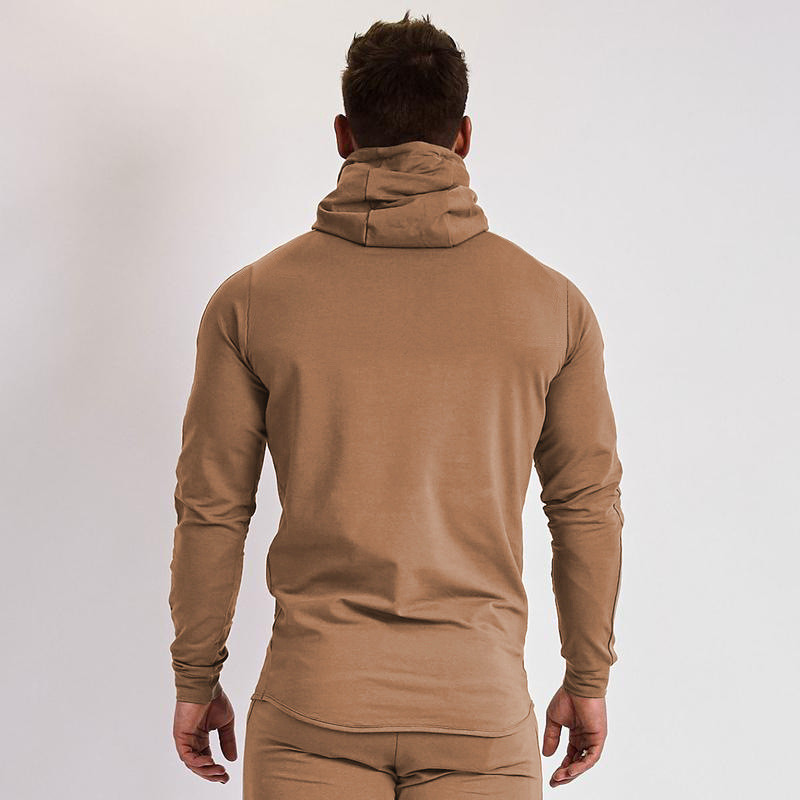 High Quality Custom Men Long Sleeve Polyester Spandex 1/4 Zip Quarter Golf Pullover Hoodies