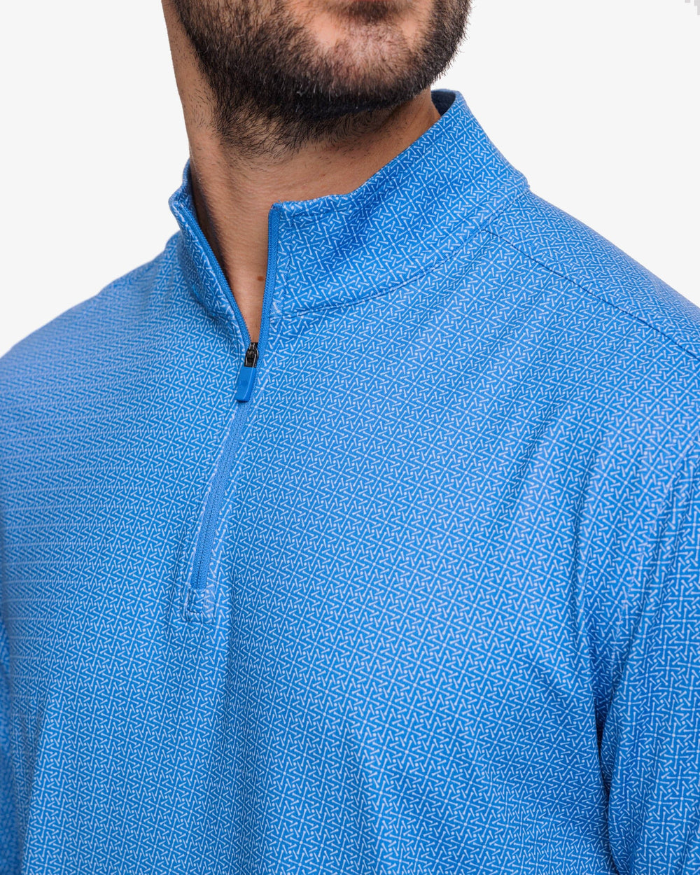Men's Quarter Zip Lining Long Sleeve Pullover Sweatshirt Half Zipper Jogger Running Golf Shirts 1/4 Zip Pullover Casual