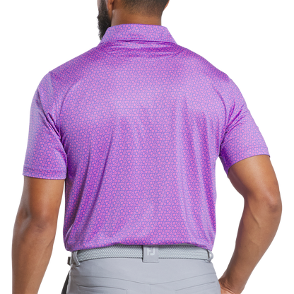 Classic Fit 4 Way Stretch Moisture Wicking Performance for Polo Shirt Design Pattern Print Golf Wear Custom Logo Jersey Fabric