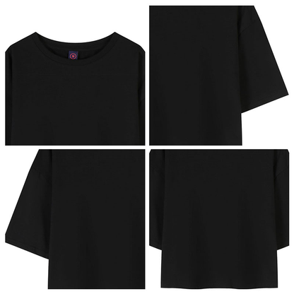 Women's Design 220 Gsm Cotton Oversized T-Shirt Custom Logo Printing Crop Top High Quality XL Size for Summer