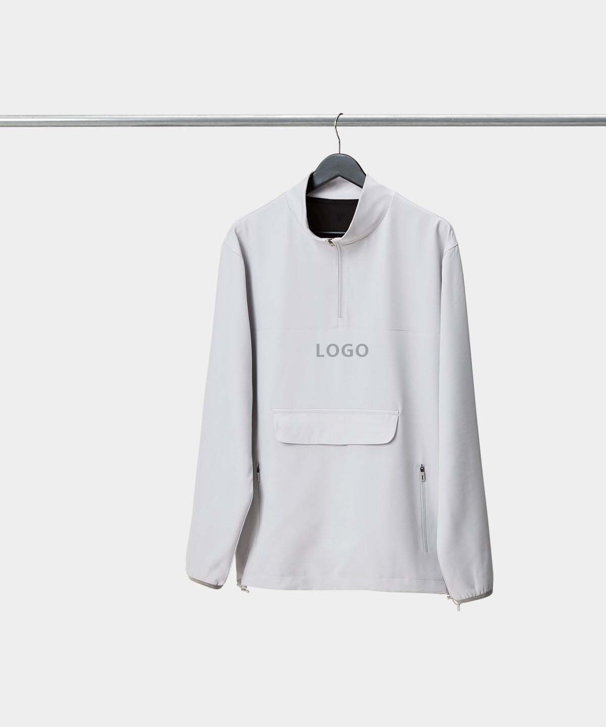Winter Polyester Harajuku Men Fashion Sports Plus Size Pocket Golf Pullover Hoodies Sweatshirt Streetwear Clothing