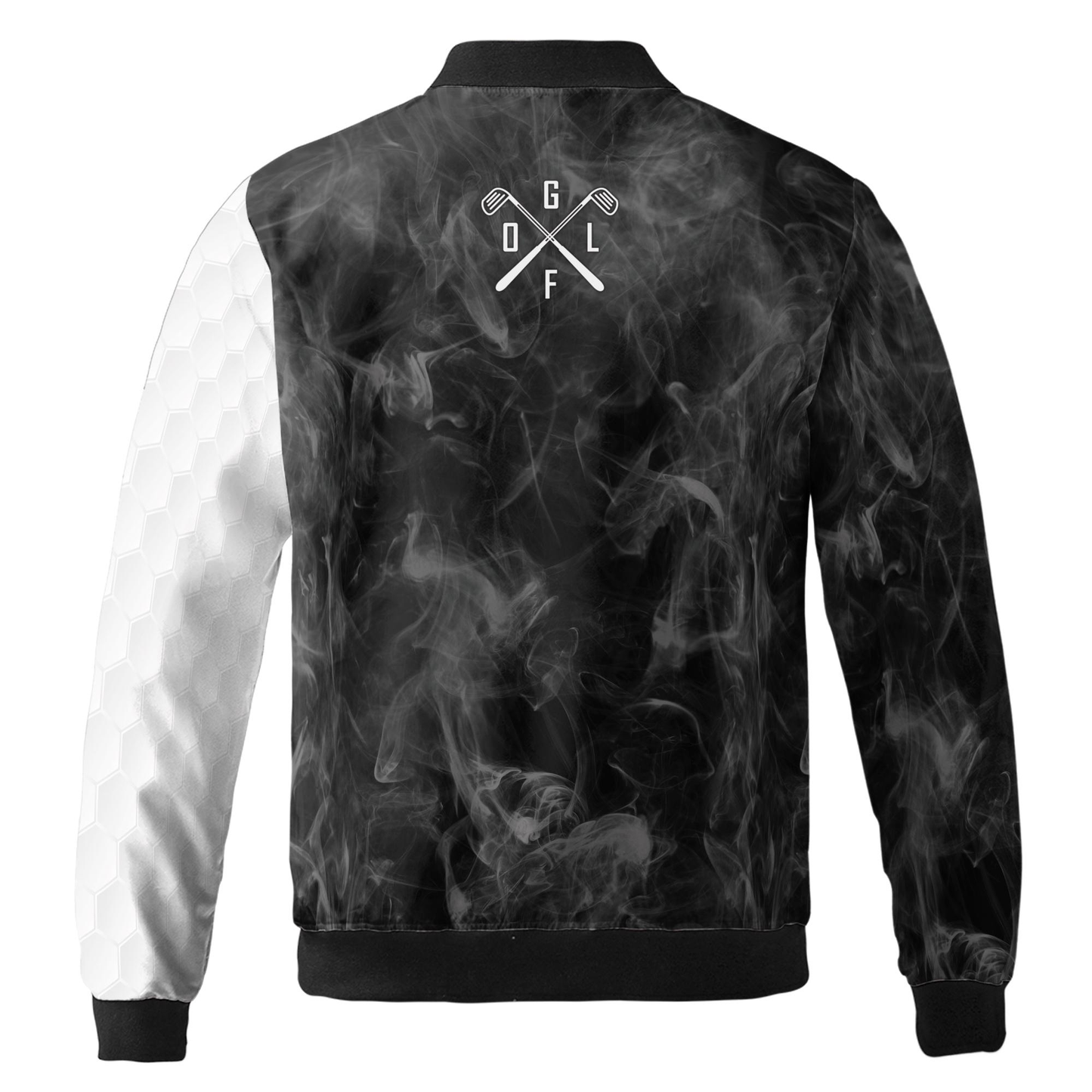 High Quality Customized Palm Tree Pattern Outdoor Uniform Nylon Polyester Sports Waterproof Male Soft Golf Jacket for Men