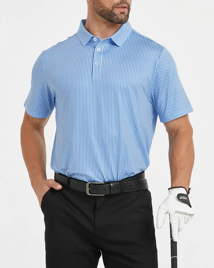 Minimalist Men's Golf Polo Shirt - Perfect Blend of Modern Style and Comfort