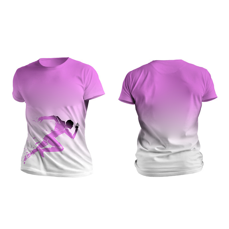 Manufacturer Running T Shirt Design logo Print Sports Competition Gym T-Shirt Mens Tennis Badminton Volleyball Custom t Shirt