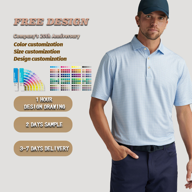 Custom Embroidered logo Travel Outdoor Anti-shrink Work Business Casual Premium Oversized Boxy Rib Knitted Polo Golf Shirts