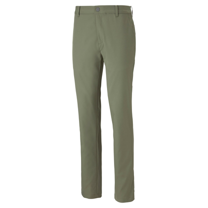 Custom logo, four-way stretch, slim-fitting, sporty and comfortable golf pants with zipper specifications, men's 100% cotton pants