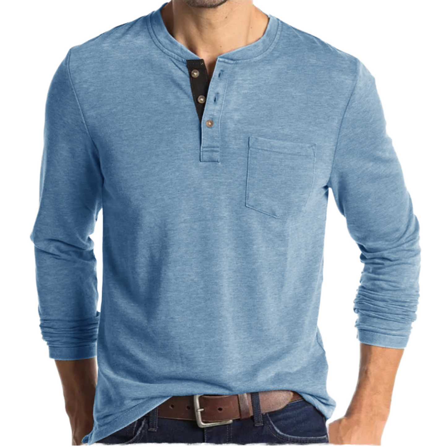 Custom logo High Quality Cotton Blend Polyester Navy Blue Pocket Tshirts Luxury Blank Men's Polo Long Sleeve Shirts