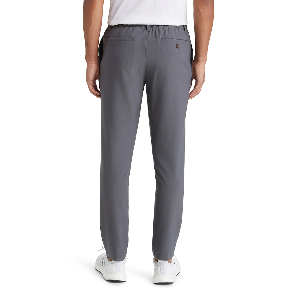 Custom logo golf plus-size men's training pants with slight elasticity, body-shaping golf tactical pants for men