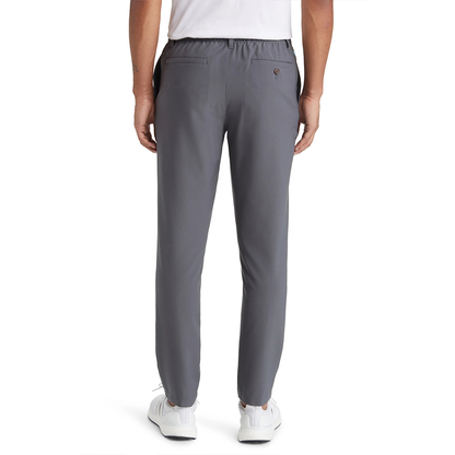 Custom logo golf plus-size men's training pants with slight elasticity, body-shaping golf tactical pants for men
