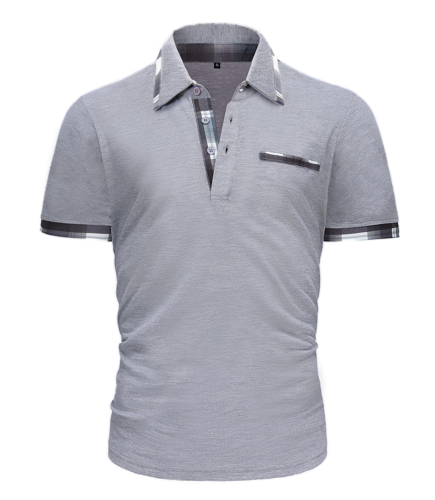 Custom Logo 65% Polyester 35% Cotton Quick Dry Breathable Plus Size Clothing Comfortable Compressed Design Men's Polo Shirt