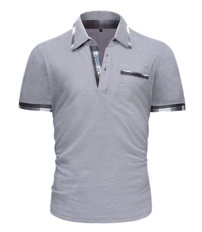 Custom Logo 65% Polyester 35% Cotton Quick Dry Breathable Plus Size Clothing Comfortable Compressed Design Men's Polo Shirt