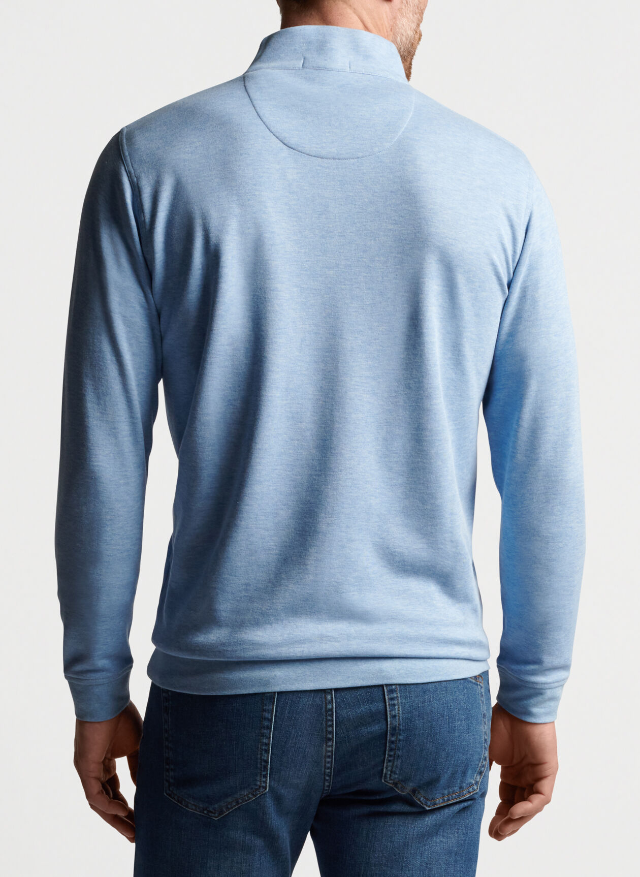 Custom Logo High Quality Luxury Blank Fleece 1/4 Zip Collar Quarter Zip Pullover Knit Golf Men's Sweaters Sweatshirt