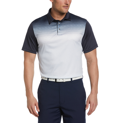 OEM Custom Made Men's Luxury T-shirts 94% Polyester 6% Spandex Embroidered for Polo Golf Clothes with Printed Pattern Knitted