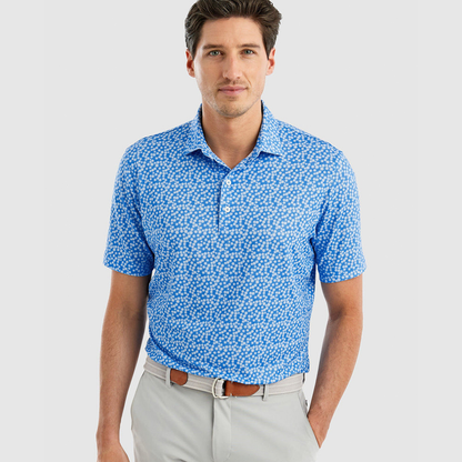 Luxury Embroidery Logo 100% Polyester Mens for Polo 4 Way Stretch Quick Dry Regular Fit Custom Logo Golf Shirt with Printed
