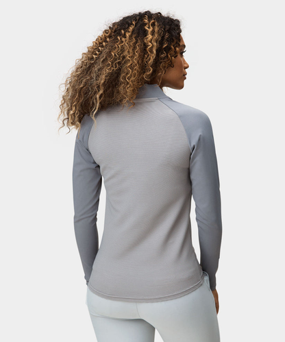 Luxury Sublimation Golf Pullover for Women High Quality Jersey Quarter Zip Sweatshirt Custom Printed with Front Logo Active Wear