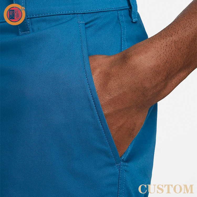 Best-selling high-quality customized breathable sports and fitness pants, outdoor men's golf pants, shorts made of 95% nylon and 5% spandex