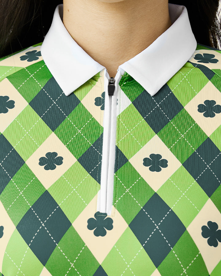 Custom logo Tops Stretch Friendly Moisture Wicking Golf Polo Shirt Polyester t Shirt for Sublimation Printing Women