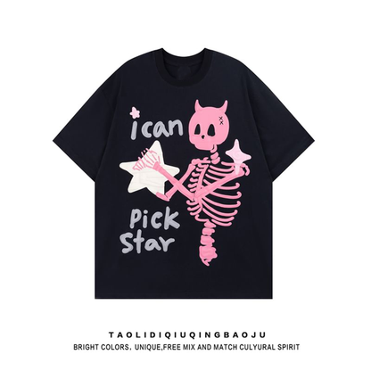 Summer Heavyweight Oversized T-shirt Custom 3D Foam Puff Print T-shirt Custom Logo Clothing for Men