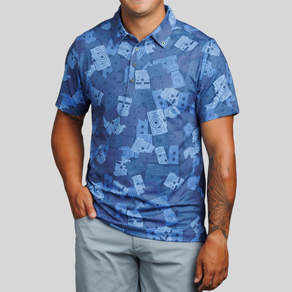 OEM Customized Logo for Polo Shirt High Quality 92% Polyester 8% Spandex Jersey Print Golf Clothes in US Sizes