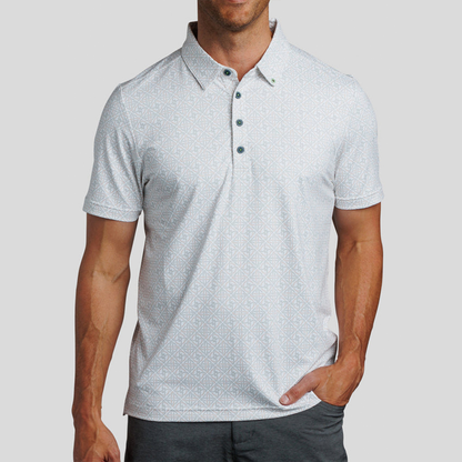 OEM Custom Logo Golf Clothing Luxury Famous Check Embroidered for Polo Shirt 94% Polyester 6% Spandex Printed Knitted Fabric