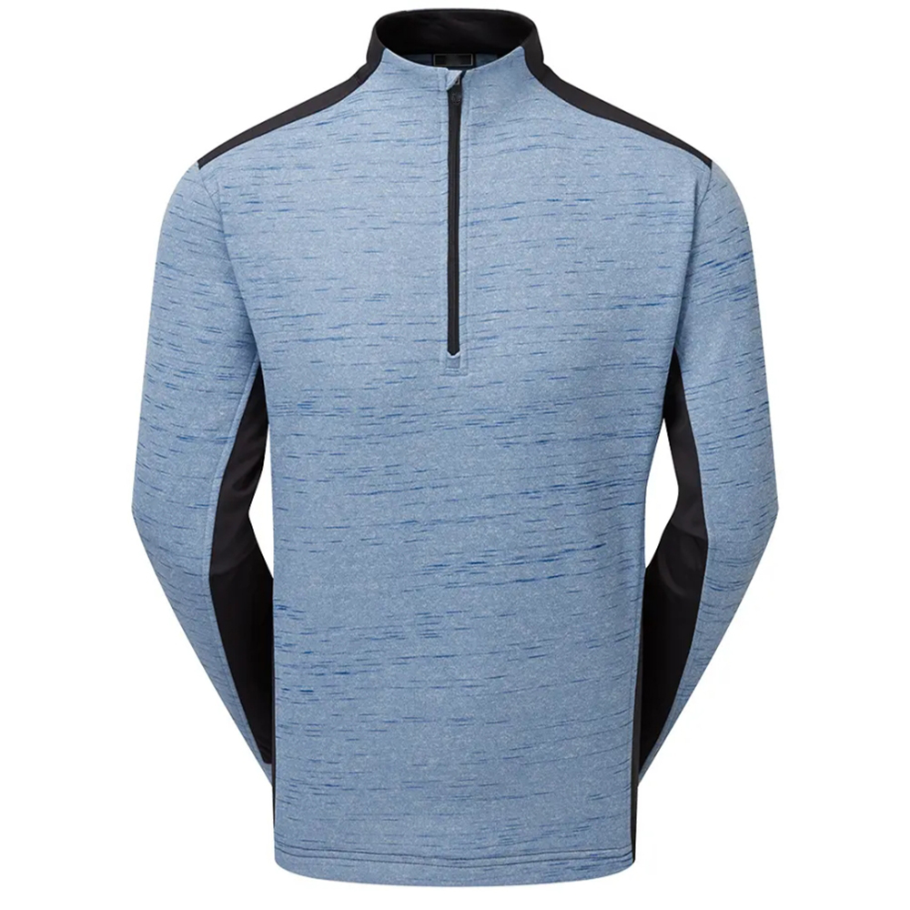 New Design Custom 100% Polyester 1/4 Half Chest Zipper Long Sleeve Pullover for Men