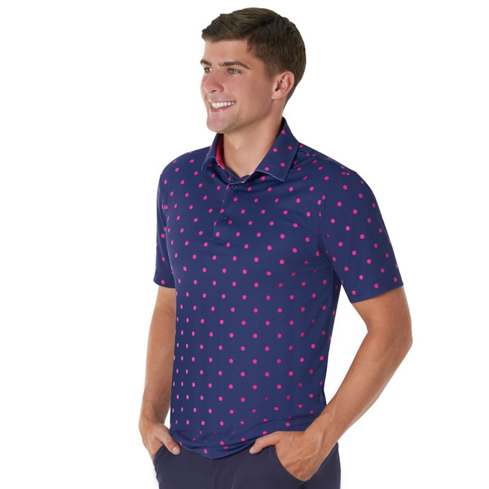 Custom logo Luxury Embroidery logo 4 Way Stretch 100 Polyester Golf Print Sublimation Sports Polo Shirt t Shirts Tshirt for Men