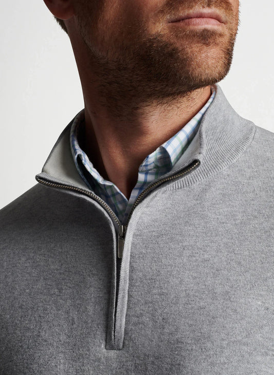 Bulk Custom Custom Logo Men's Long Sleeve Pullover Golf for Polo 100% Solid Cotton Winter Sweater with Anti-Shrink & Breathable Features with Logo Embroidery - Manufacturer Qiandao