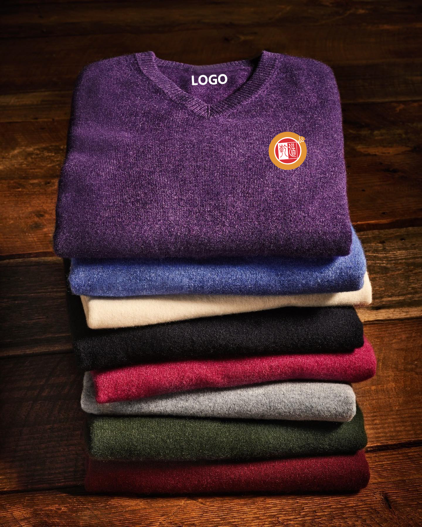 Men's Golf Wear Pullover New Logo-Designed Oversized Sweatshirt with Zipper and Quarter-up Collar for Spring Season