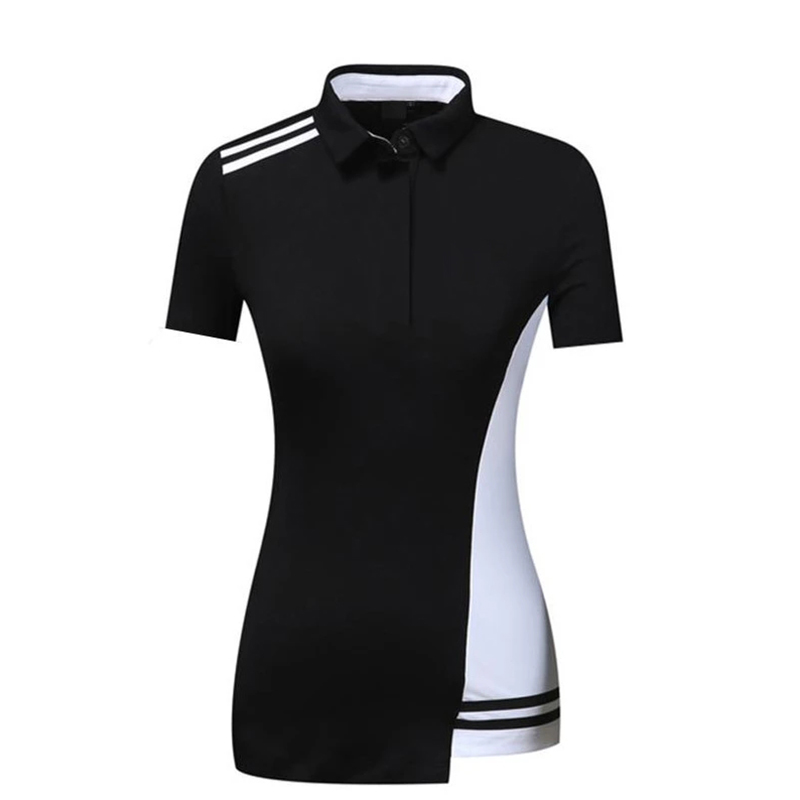 Custom Short Sleeves Quality Fashion 50% Polyester 50% Cotton Polo T-shirt Polo Golf Shirts