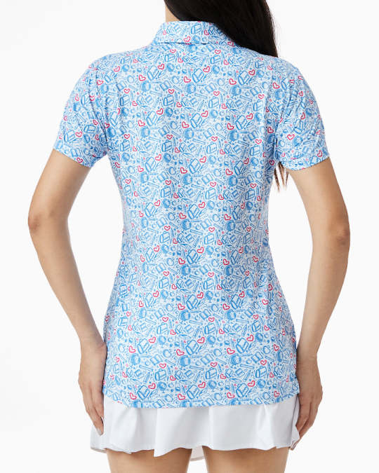 High Quality Custom logo Quick Dry Moisture Wicking Golf Button Down Female Tee Shirts and Polo Shirts for Women