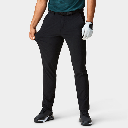 Customized luxurious, breathable, high-quality and high-performance sports golf pants with four-way stretch, quick-drying and body-hugging features made by sublimation printing