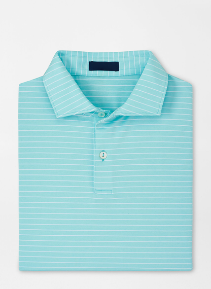 Custom Performance Striped Print Moisture Wicking Slim Fit Manufactures 100% Polyester Blanks Men's Designer Golf Polo T-shirt