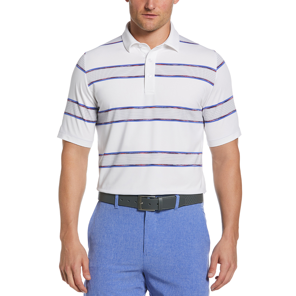Luxury Navy for Polo Shirt for Men 4 Way Stretch Casual Light 3D Printed Spandex Polyester Customisable Knitted Golf