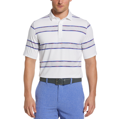 Luxury Navy for Polo Shirt for Men 4 Way Stretch Casual Light 3D Printed Spandex Polyester Customisable Knitted Golf