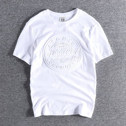 Custom 3d Emed Print Oversized t Shirt Printing Crew Neck Men T-shirts Manufacturers Tshirt