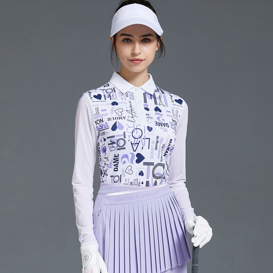 2022 Custom Design Women Golf Polo Shirt Slim Fit Lady Manufacturer Apparel Embroidered Logo Golf Wear Polo Shirts for Women