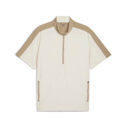 OEM Spandex Polyester Half Zip Pullover Men Customizable Golf Athletic Men Lightweight 1/2 Zip Sweatshirts