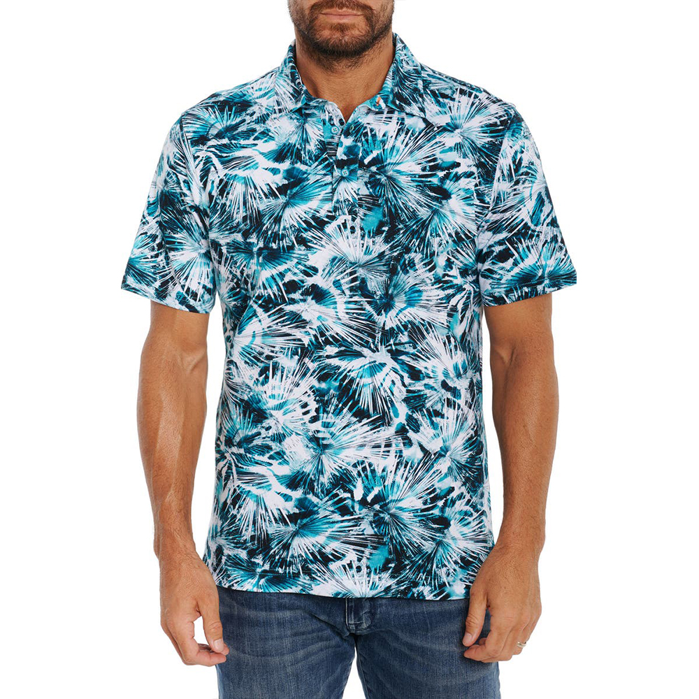 Men's Short-Sleeved Summer Sportswear Casual Print T-Shirt for Polo and Golf Men's US Style