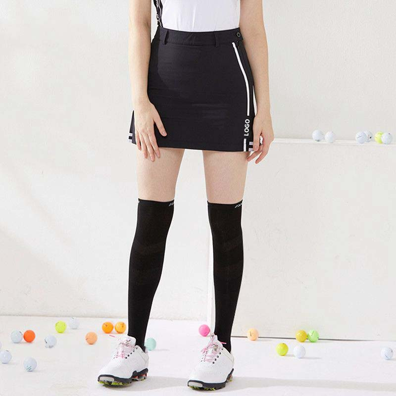 OEM custom-made logo women's summer stretchy golf skirts, women's sporty pleated skirts and high-waisted golf skirts