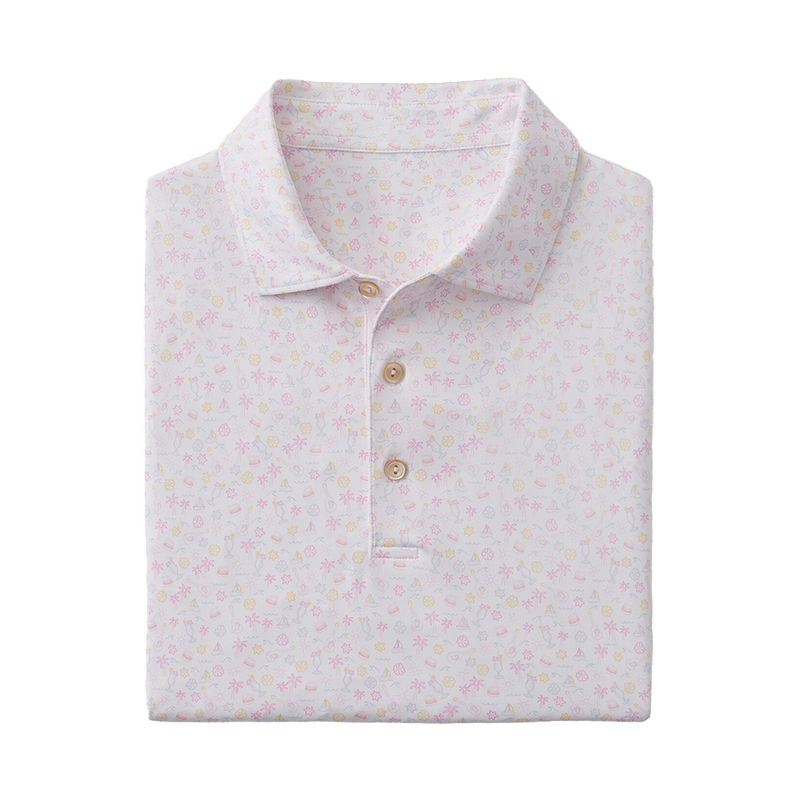 Custom Logo Golf Polo Shirts Embroidered Design Short Sleeve Jersey Casual Formal Style Digital Printing Short Length Summer