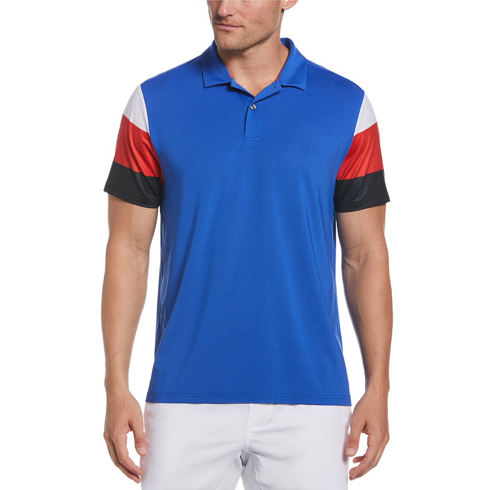 Custom Logo Spandex Polyester Short Sleeve Quick Dry Moisture Wicking Men's Polo Golf Shirt Short Sleeve T-shirts Pique