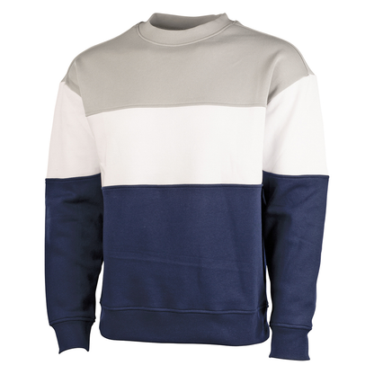 Supplier Custom Spring Long-sleeved Casual Plus-size Plain Crew-neck Pullover Crew-neck Sweatshirt Men