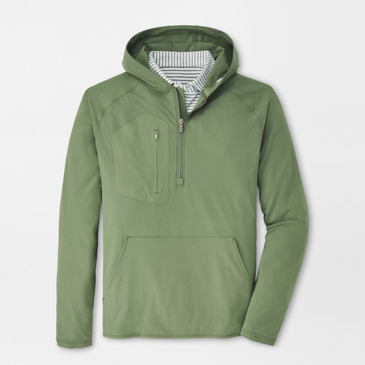 New Design Customize Logo Color Men Luxury Golf Hoodies Blank Mens Pocket Half Zipper Hoodies
