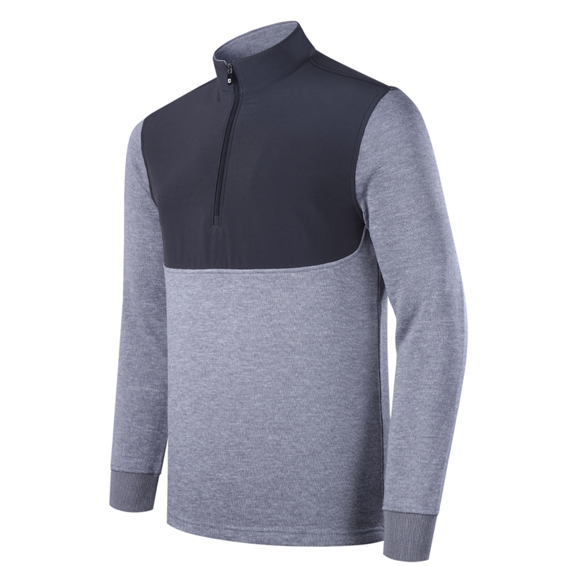 Custom Logo Patterns Multiple Colors Knitted High Quality Fabric Autumn High Quality Long Sleeve 1/4 Zip Unisex Golf Pullover