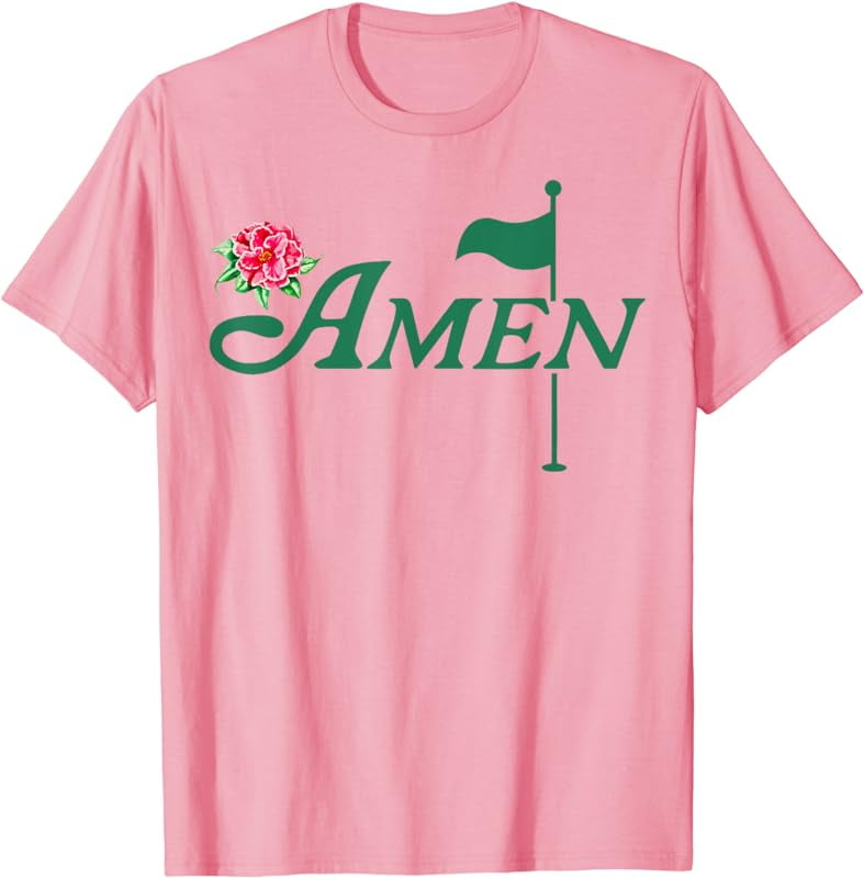 Custom Black O-Neck Design Amen Floral Print Manufacturing 100% Cotton Golf t Shirts for Men Cheap