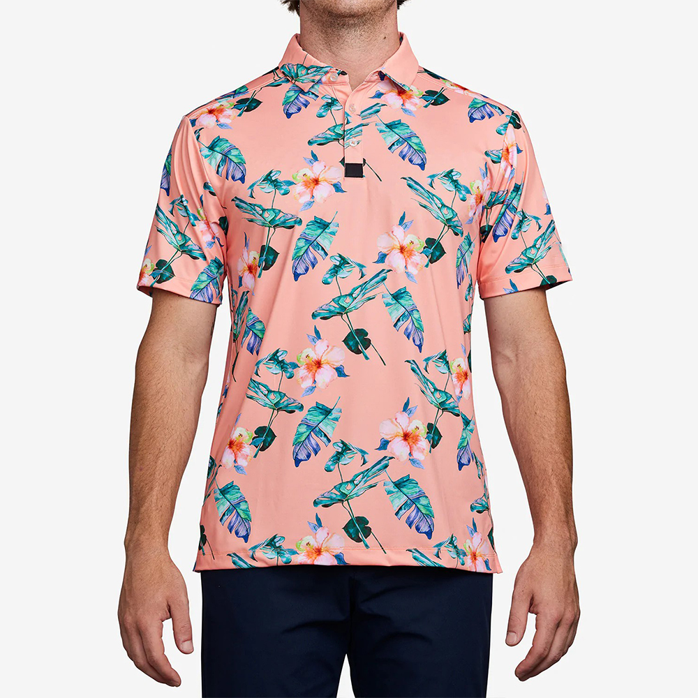 Men's Dry Fit Jersey Golf Shirt High Quality Custom Summer Short-Sleeved for Polo Printed Clothing Manufacturers Design