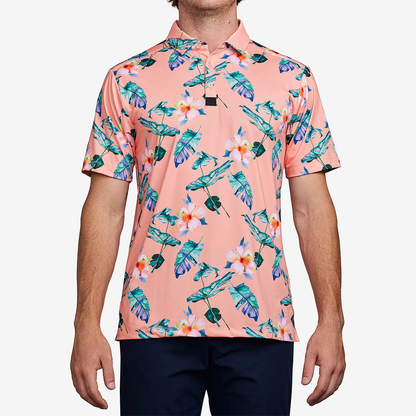 Men's Dry Fit Jersey Golf Shirt High Quality Custom Summer Short-Sleeved for Polo Printed Clothing Manufacturers Design