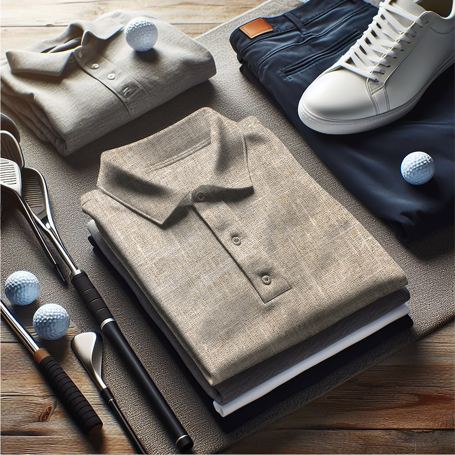 Custom Logo Breathable Short Sleeve Men High Quality Performance Luxury Designer Knit Business Casual Golf Polo T-shirt