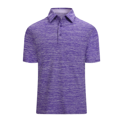 Custom 92% Polyester Light Weight Soft Breathable Moisture Wicking Casual Sports Quick Dry Short Sleeve Casual Golf Polo Shirt