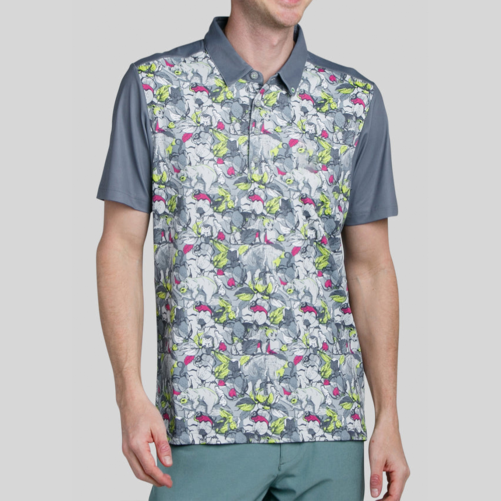 Custom Personalized Tshirts logo Embroidered Luxury Performance High Quantity 94% Polyester 6 % Spandex Golf Polo Shirt